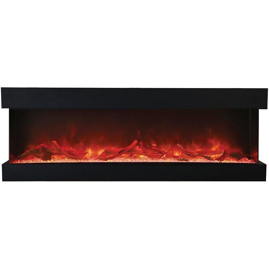 Wall Recessed Electric Fireplace Lovely Amantii Tru View 3 Sided Built In Electric Fireplace 72 Tru View Xl 72”