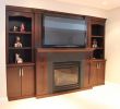 Wall Unit Entertainment Center with Fireplace New Everlast Custom Cabinets Custom Kitchens