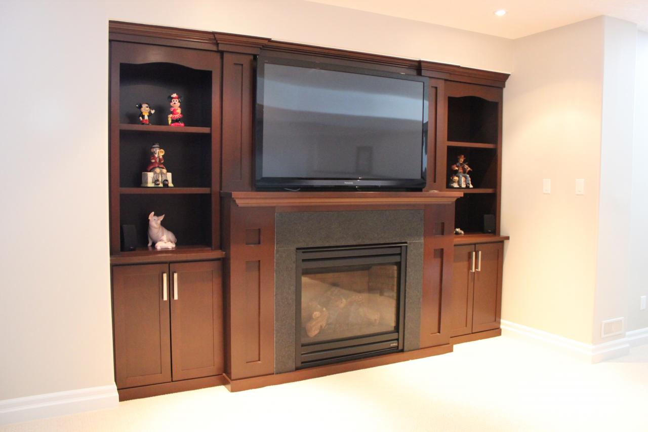 Wall Unit Entertainment Center with Fireplace New Everlast Custom Cabinets Custom Kitchens