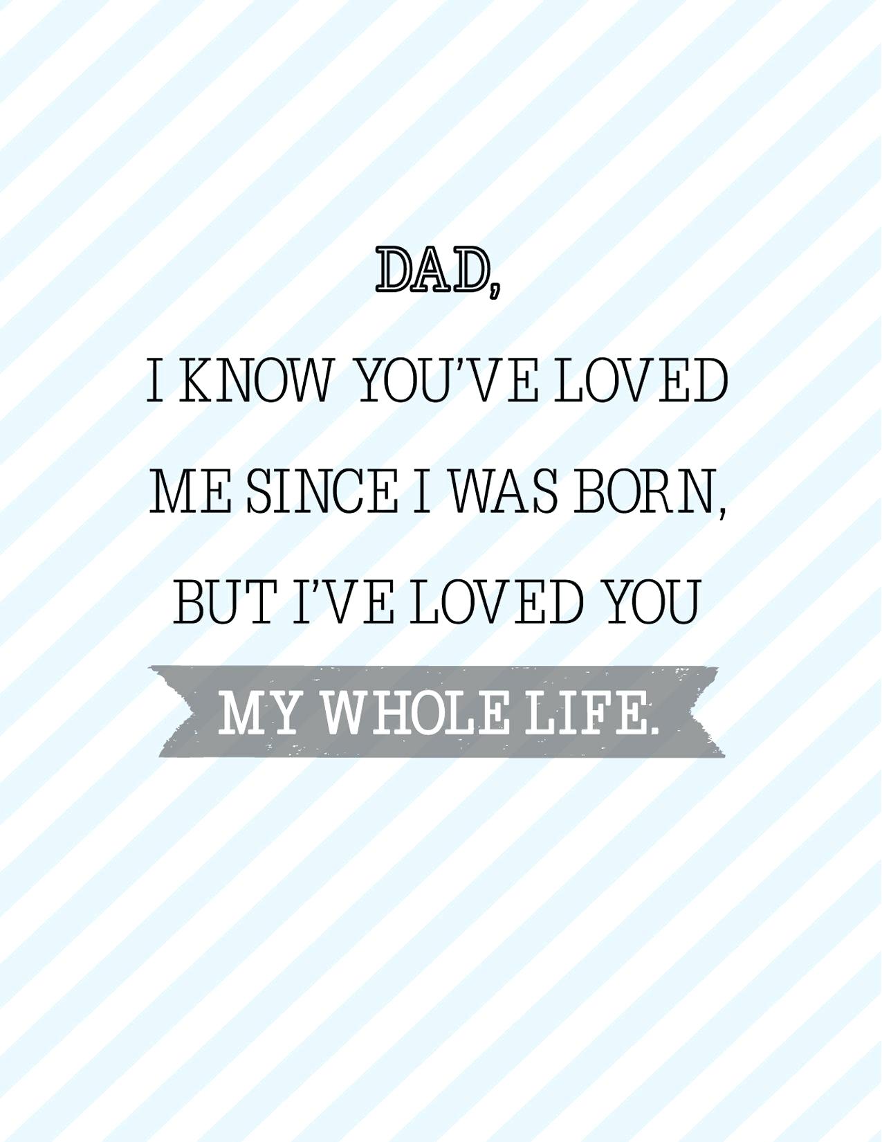 fathers day card sayings free cards loved you dad for uncle