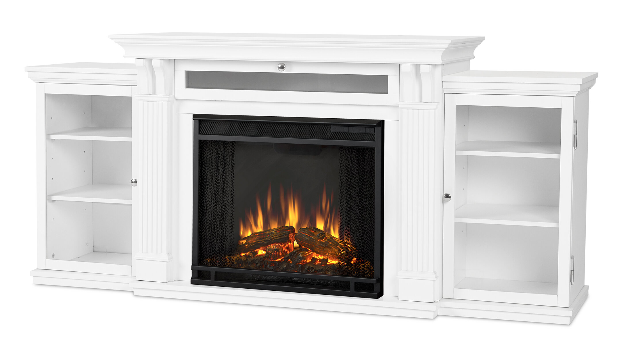 cali tv stand with fireplace