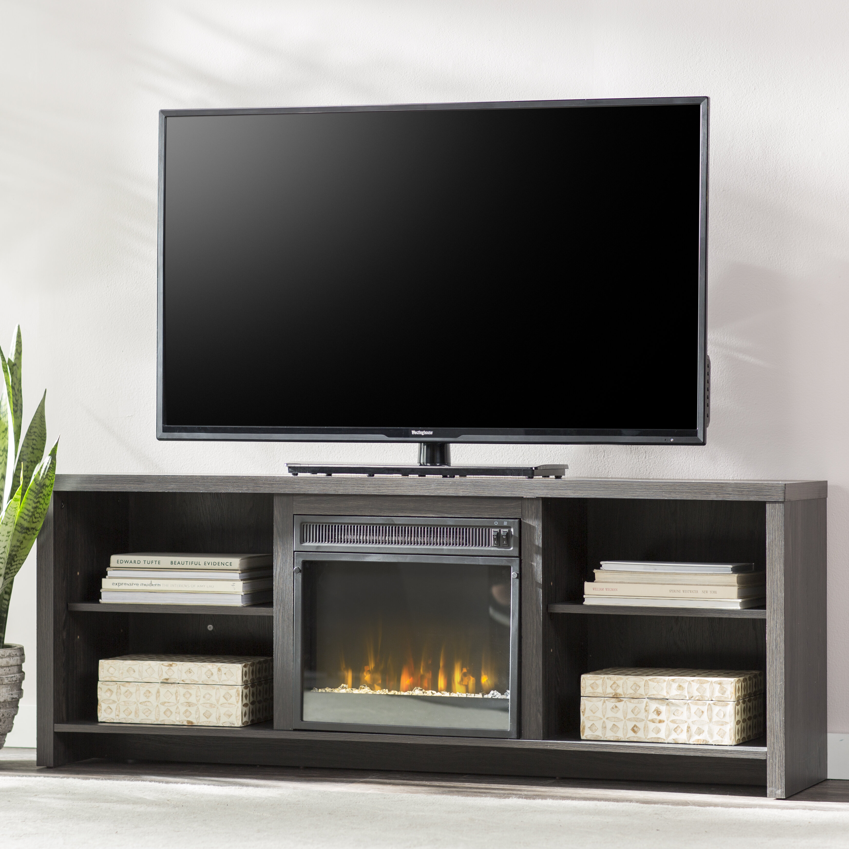 pelton tv stand tvs up to 65 with fireplace
