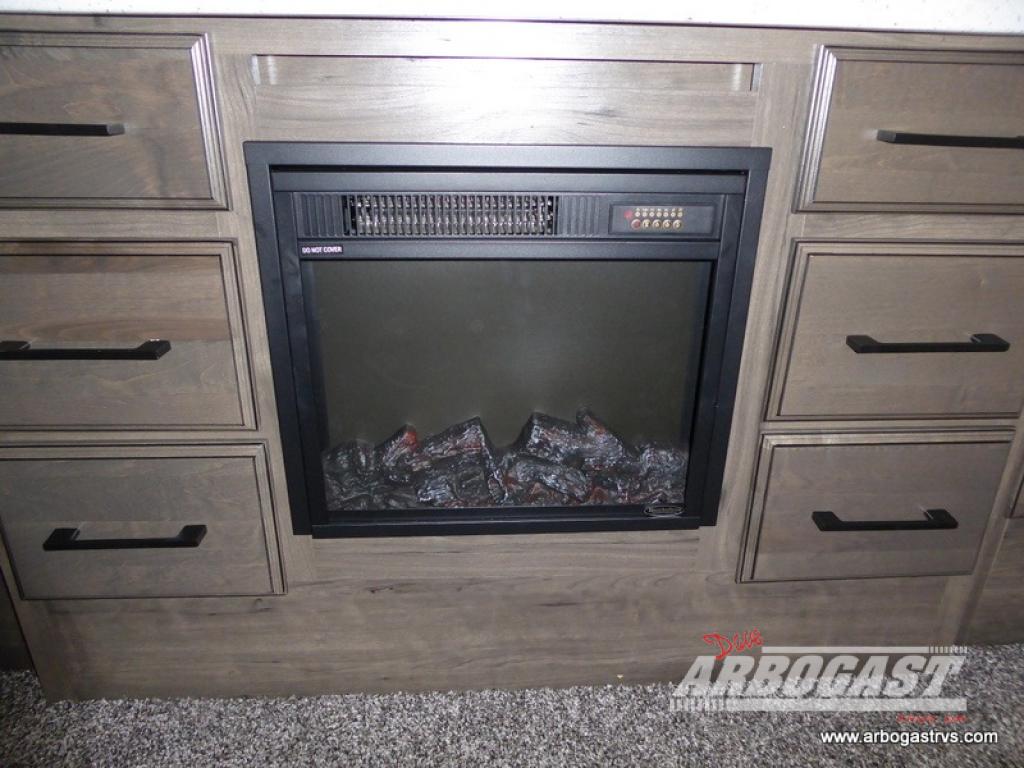 Well Universal Electric Fireplace Luxury New 2020 Heartland Cyclone 4007 toy Hauler Fifth Wheel