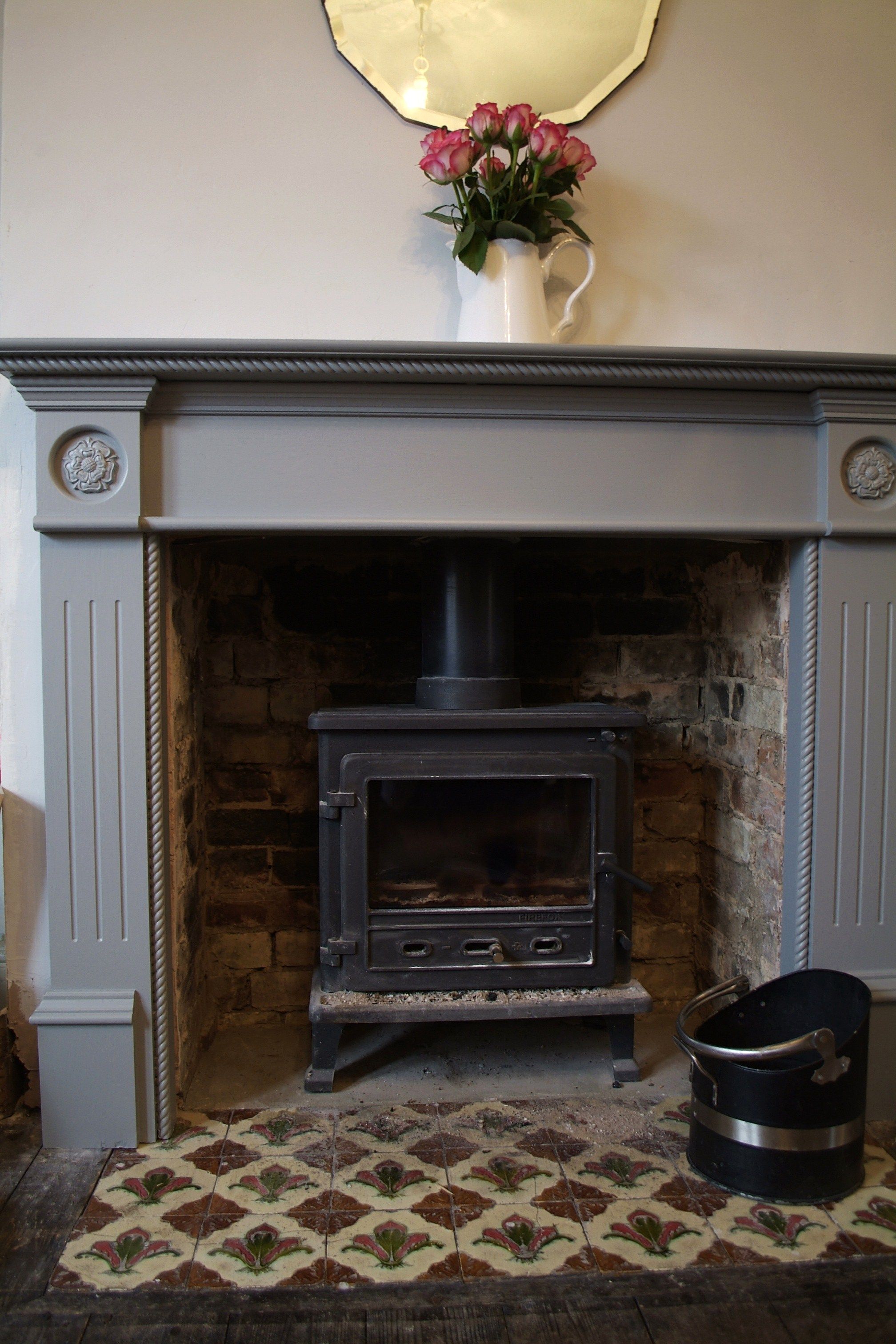 What Color to Paint Fireplace Surround Beautiful Farrow & Ball Manor House Grey Painted Surround Doing Up