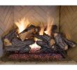 What is A Ventless Gas Fireplace Unique Emberglow 24 In Split Oak Vented Natural Gas Log Set