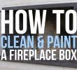 What Paint to Use On Brick Fireplace Awesome How to Paint A Fireplace Box Hgtv