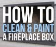 What Paint to Use On Brick Fireplace Awesome How to Paint A Fireplace Box Hgtv