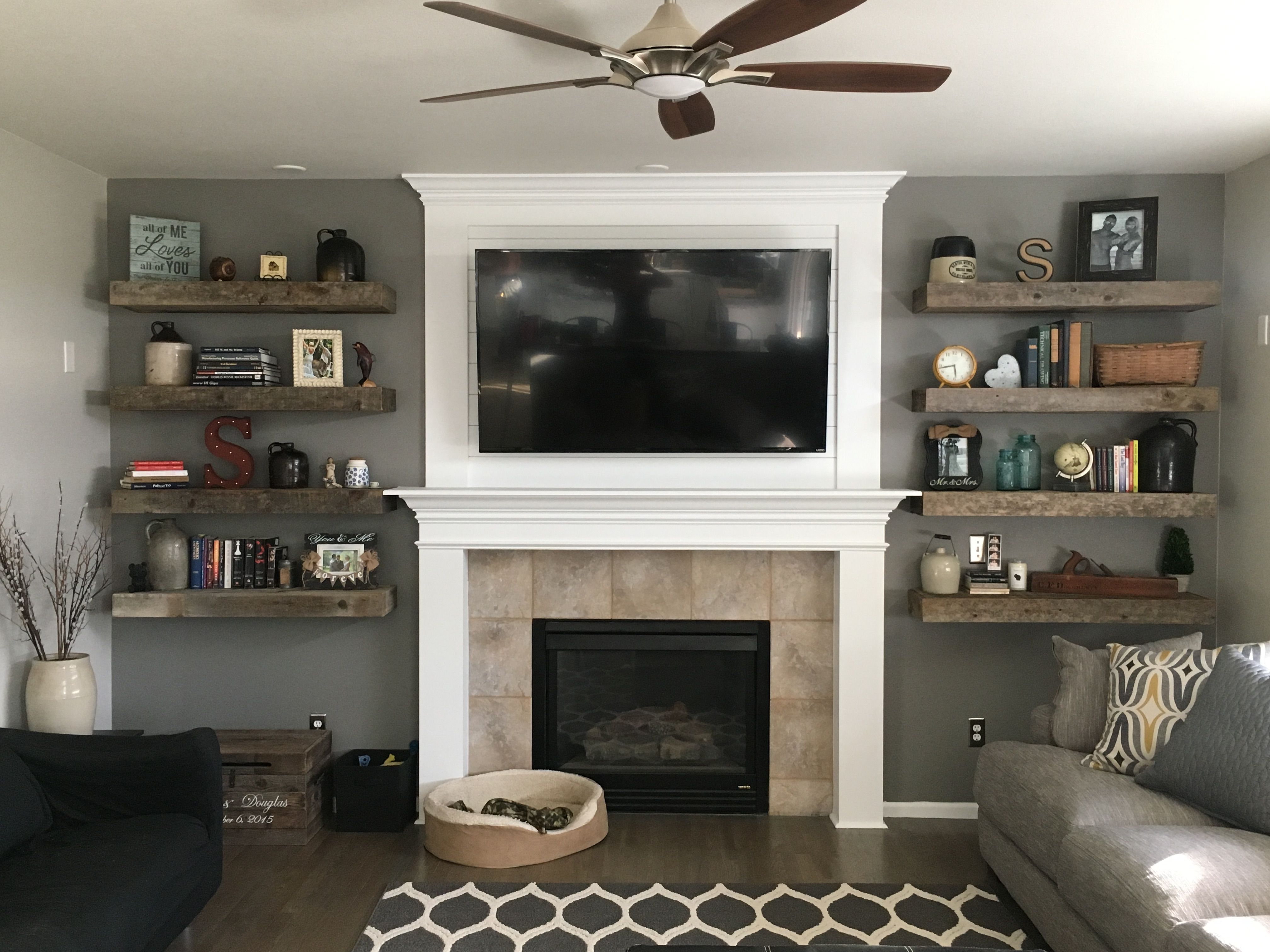 What to Put On Either Side Of Fireplace Unique Floating Shelves Fireplace &rh57 – Roc Munity