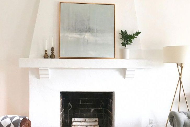 White Fireplace New I Love the All White Fireplace the Shape and How She Has
