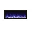 White Freestanding Electric Fireplace Fresh Amantii Bi 40 Slim Od Outdoor Panorama Series Slim Electric Fireplace 40 Inch