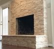 White Stacked Stone Fireplace Awesome Pin by Karen Bonfield On A Better Home
