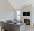 White Stacked Stone Fireplace Beautiful Engineered Wood Floors Modern Stackstone Fireplace and