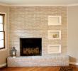 White Stone Fireplace Elegant Paint Fireplace Brick Painting Projects