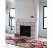 White Tile Fireplace Awesome Tabarka Studio Fireplace Surround In 2019