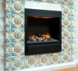 White Tile Fireplace New Tiled Fireplace