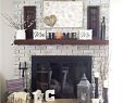 Whitewash Brick Fireplace Fresh Fake Fire for Non Working Fireplace