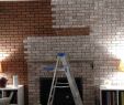 Whitewash Brick Fireplace Luxury attractive Whitewash Brick Exterior before and after Qv85
