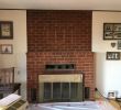 Whitewash Fireplace before and after Luxury Fireplace Update Red Door Blue House