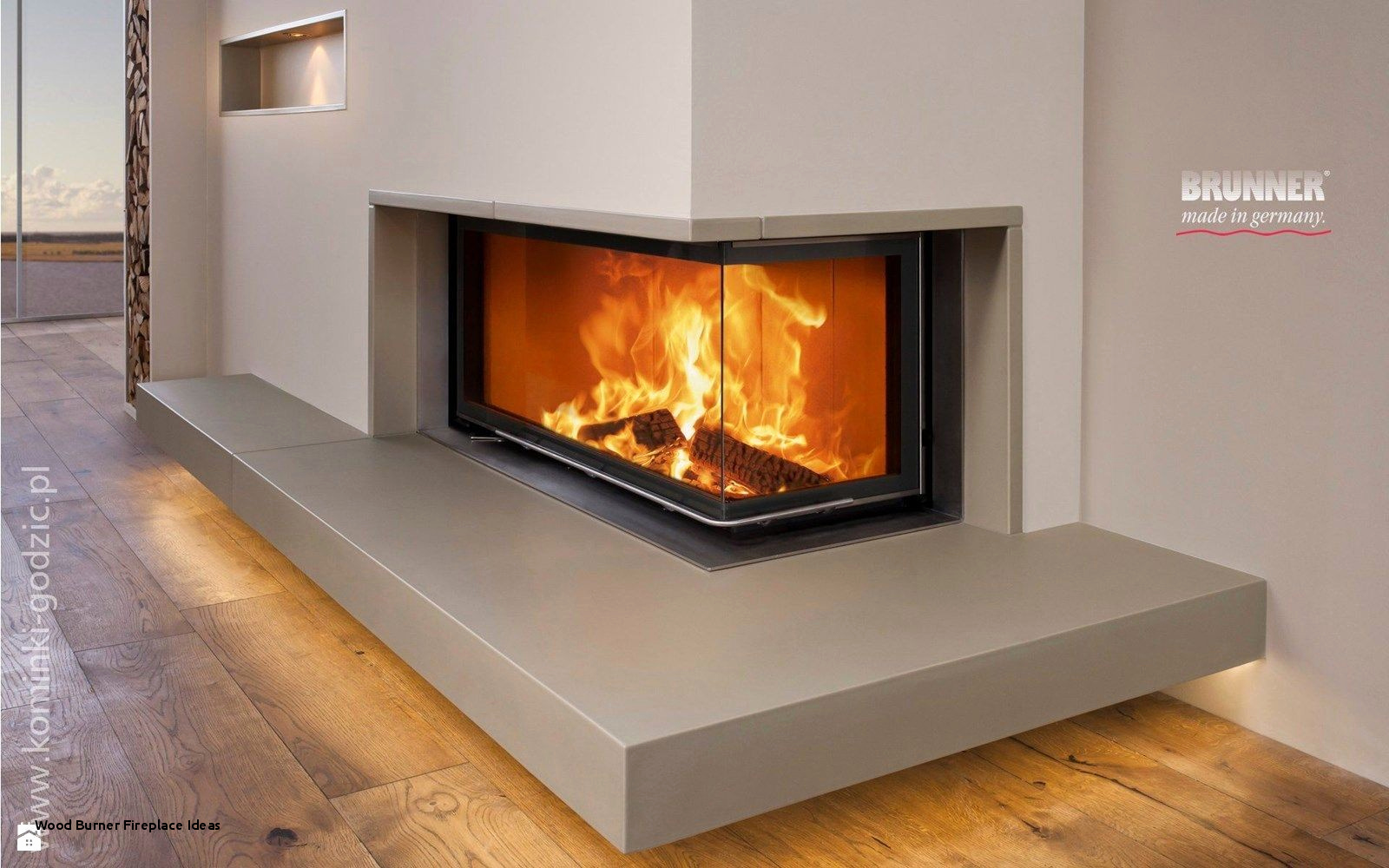 Wood Burner Fireplace Ideas Best Of Vortigern 12kw Cast Iron Woodburning Multifuel Stove V006