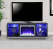 Wood Electric Fireplace Tv Stand Elegant Ameriwood Home Lumina Fireplace Tv Stand for Tvs Up to 70" Wide Black Oak Walmart