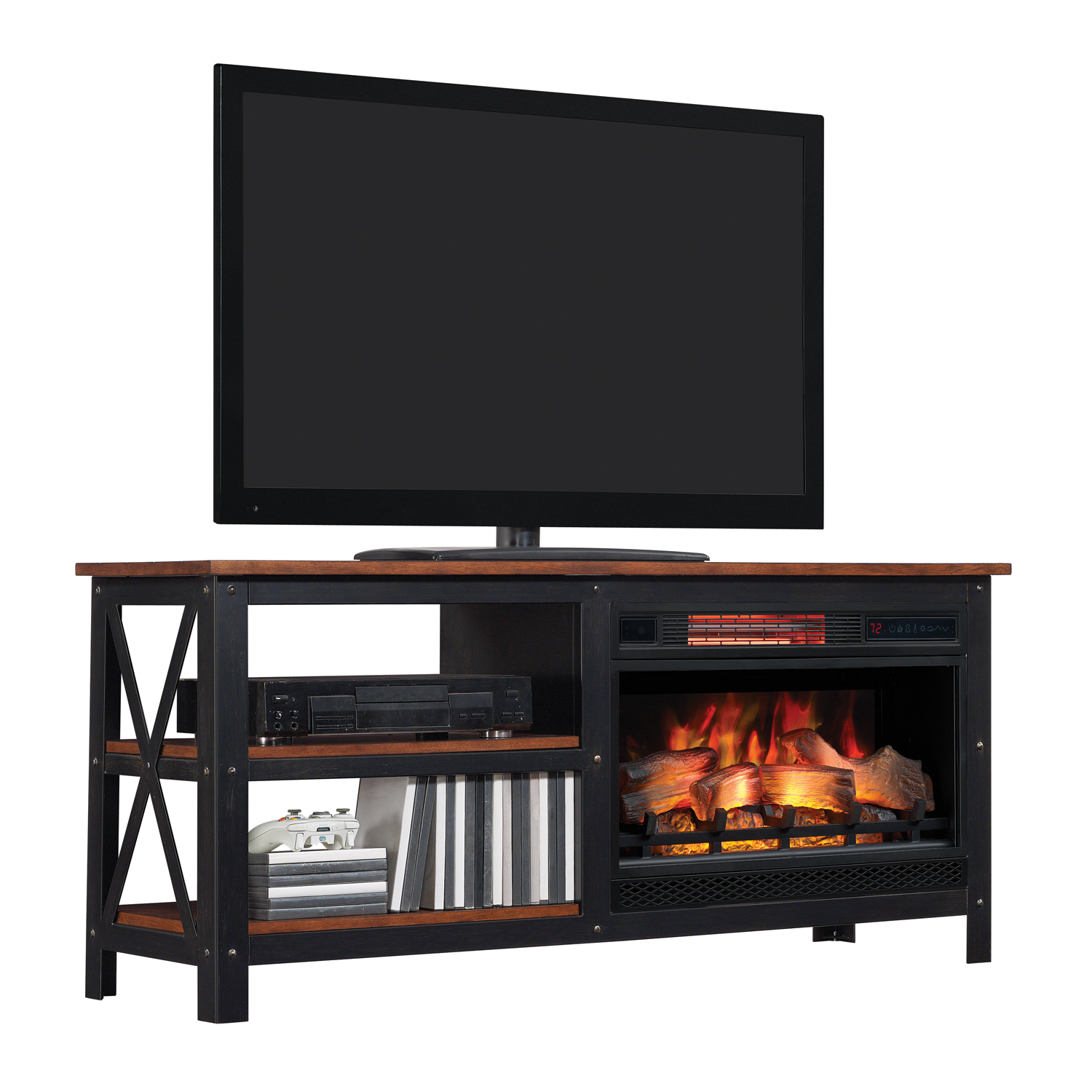 Wood Fireplace Tv Stand Elegant Grainger Tv Stand