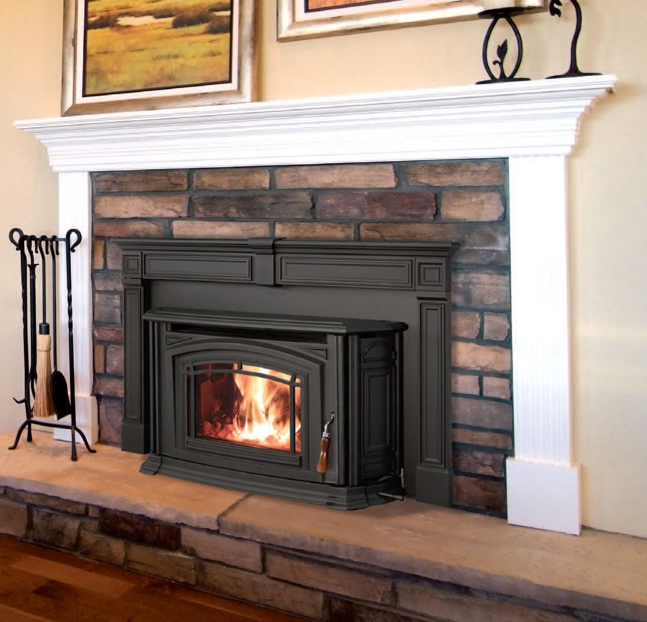 Wood Stove In Fireplace Vs Insert Fresh I Like This Pellet Stove with A Mantel