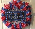 Wreath Over Fireplace Lovely 4th Of July Usa Wreath Military Wreath Labor Day Wreath