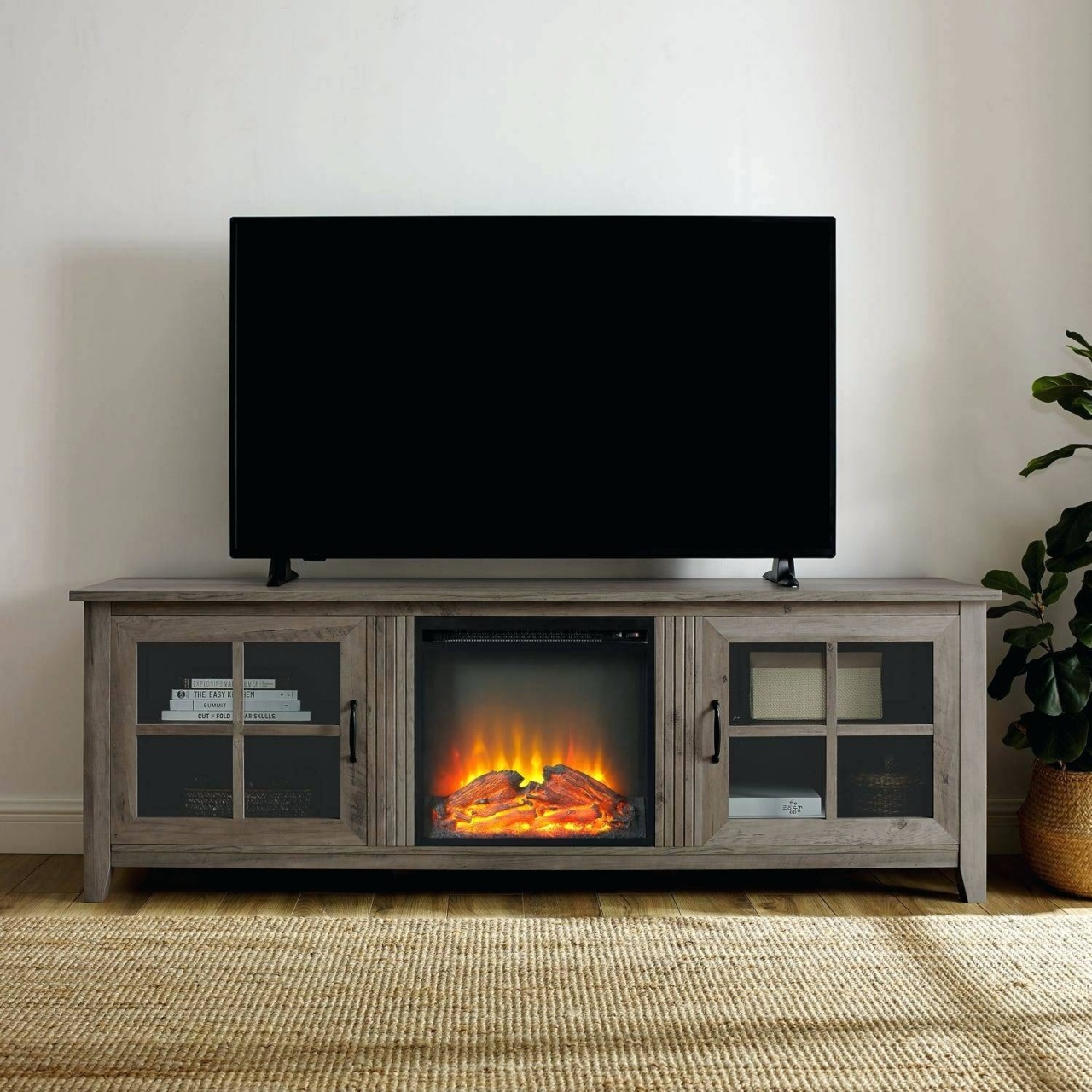 70 inch tv stand with fireplace buck fireplace insert petgeek from 70 inch tv stand with fireplace