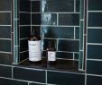 Backsplash Herringbone Subway Tile Best Of Teal Subway Tile Shower with A Stunning Niche