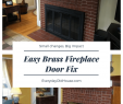 Beehive Fireplace Makeover Awesome Update Brass Fireplace Doors for Under $10 Everyday Old House