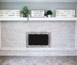 Beehive Fireplace Makeover Beautiful Light Grey Painted Brick Fireplace Yobacescounab