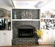 Beehive Fireplace Makeover Elegant Light Grey Painted Brick Fireplace Yobacescounab