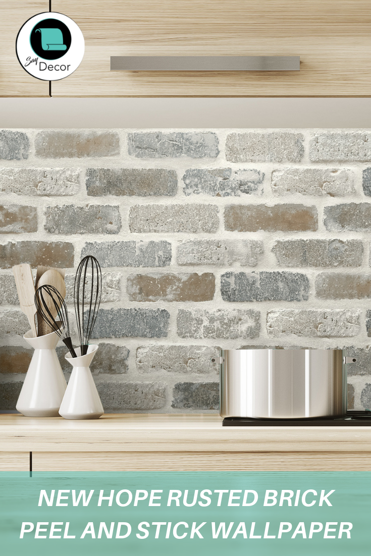 Brick Backsplash Beautiful Peel and Stick Backsplash Ideas Peel and Stick Wallpaper