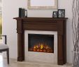 Callaway Grand Electric Fireplace Beautiful Real Flame Berkeley Electric Fireplace Chestnut Oak