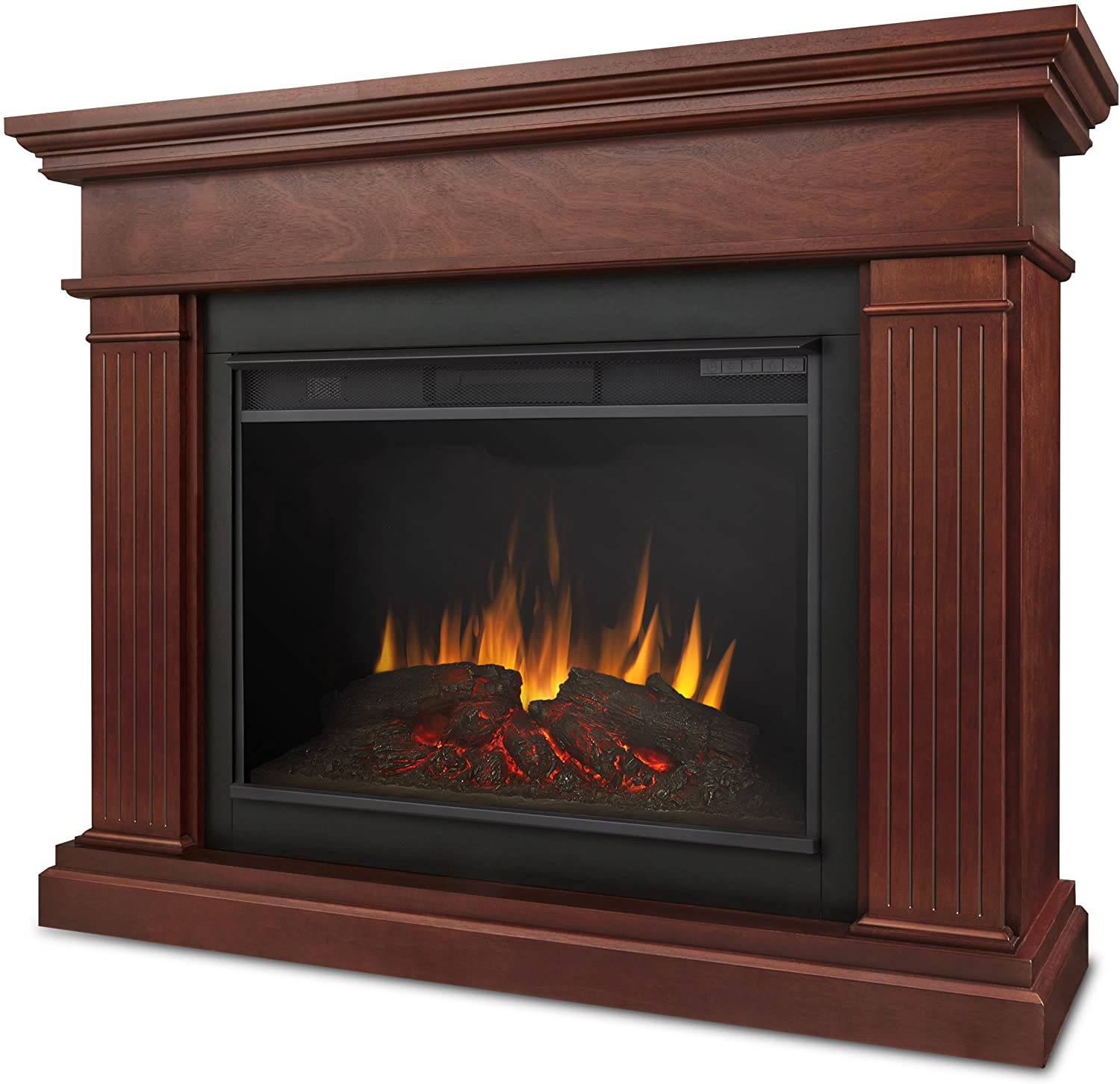 Real Flame Kennedy Electric Grand Fireplace in Dark Espresso 817Q1qY5uZL AC SL1500