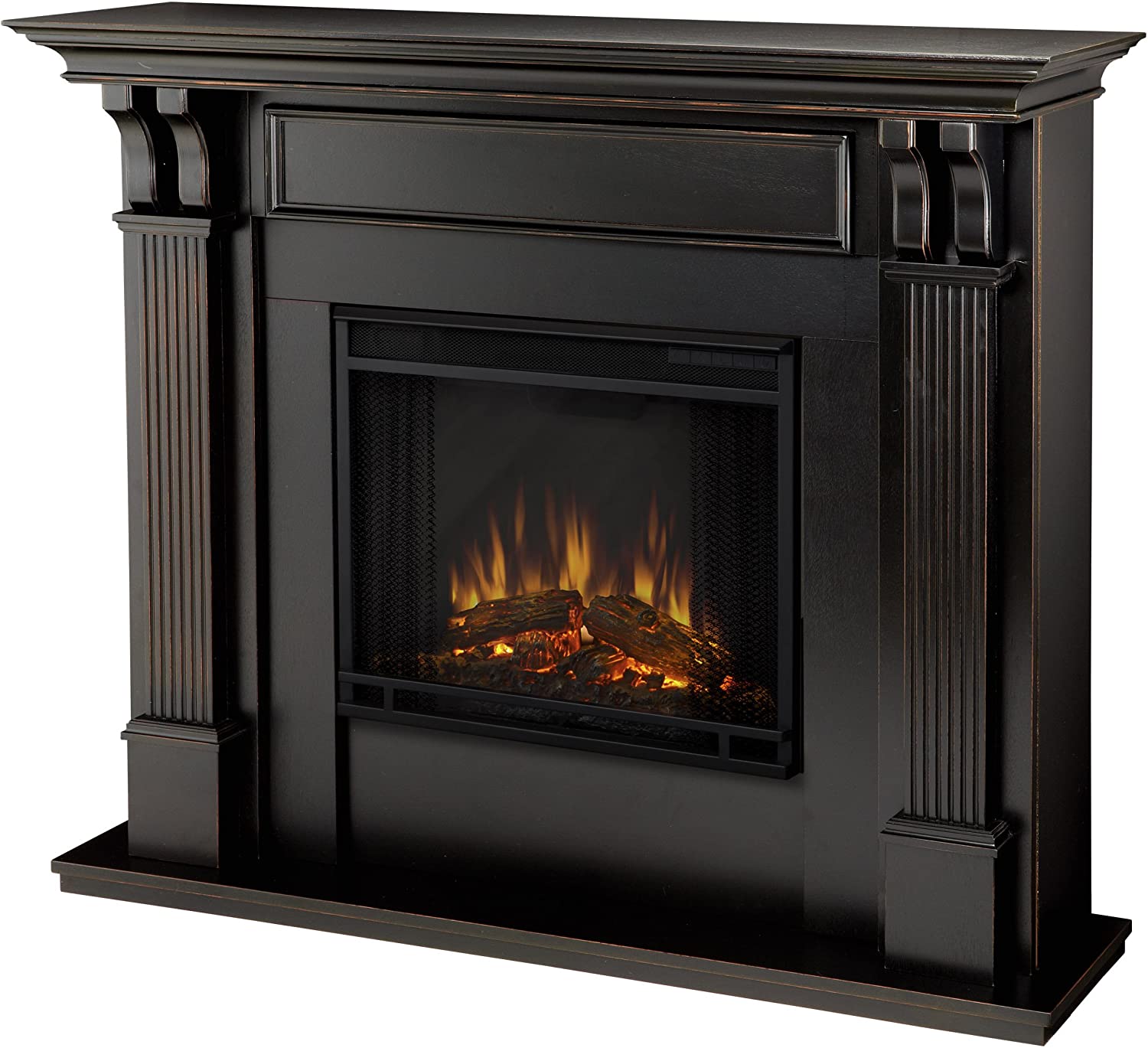 Callaway Grand Electric Fireplace New Real Flame 7100e Bw 7100e ashley Electric Fireplace Medium Blackwash