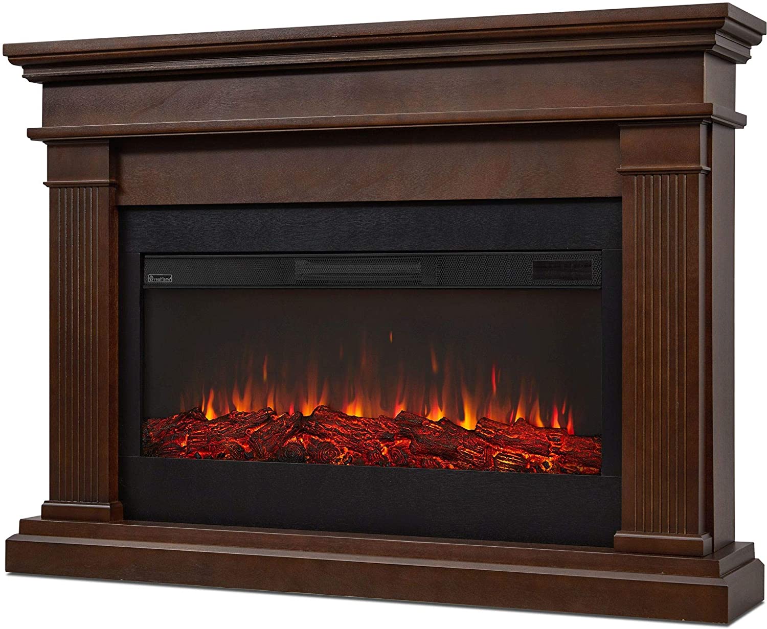 Callaway Grand Electric Fireplace Unique Amazon Real Flame Beau Electric Fireplace Dark Walnut