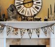 Clocks Over Fireplace Mantel Fresh Halloween Banner Giveaway and A Little How to the