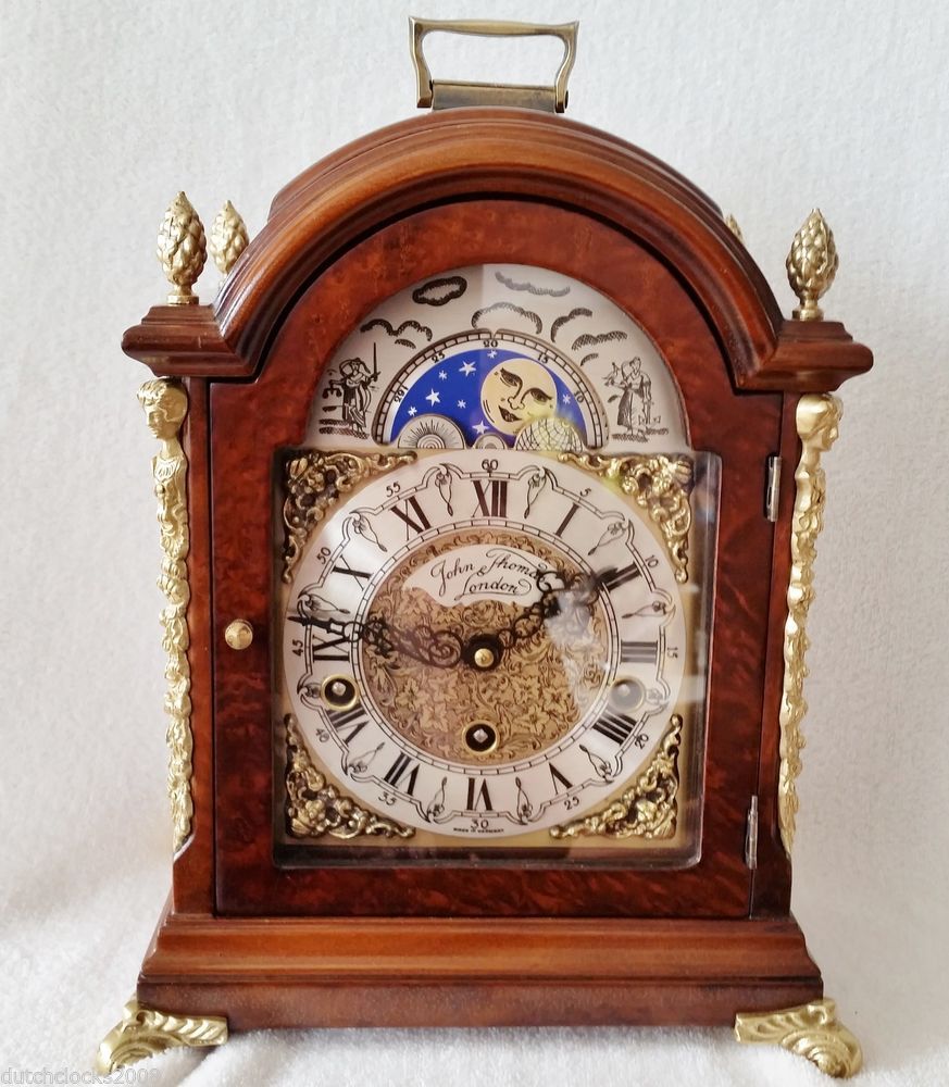 Rare Triple Chime 13 inch Bracket Clock John Thomas London c20d241a9f7ed c253d09efe78a