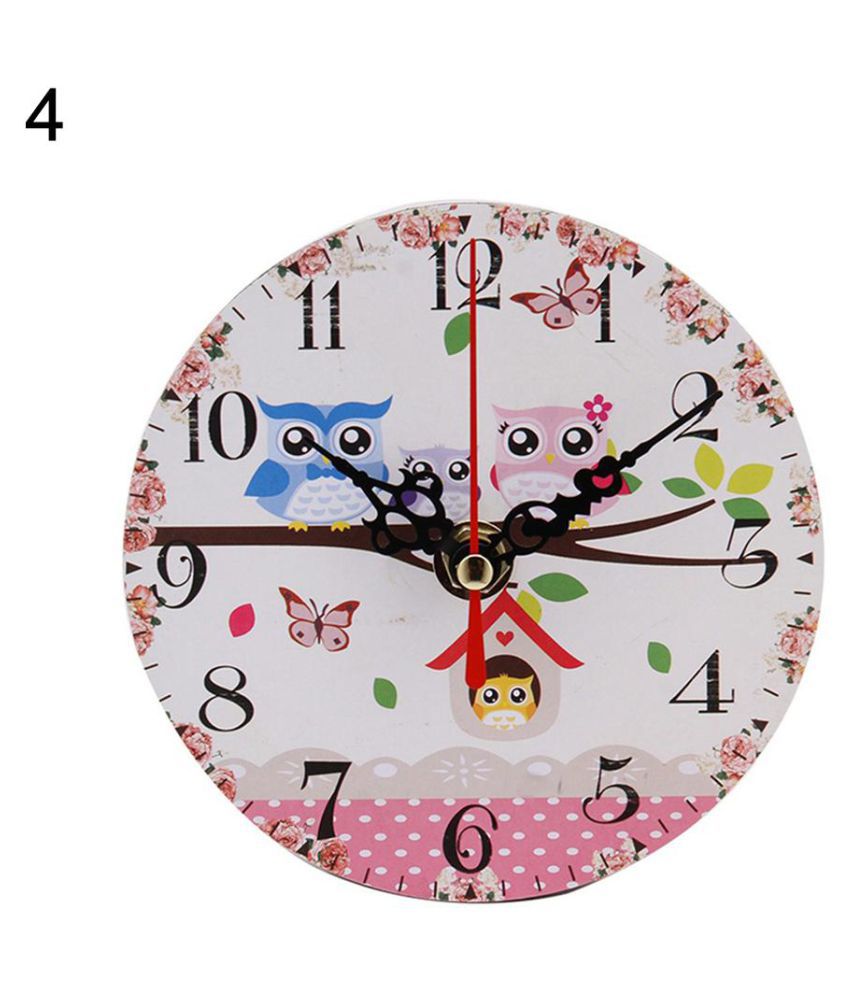 Vintage Wooden Round Square Analog Wall Clock Home Vintage Wooden Round Square SDL 1 4cf6b JPEG