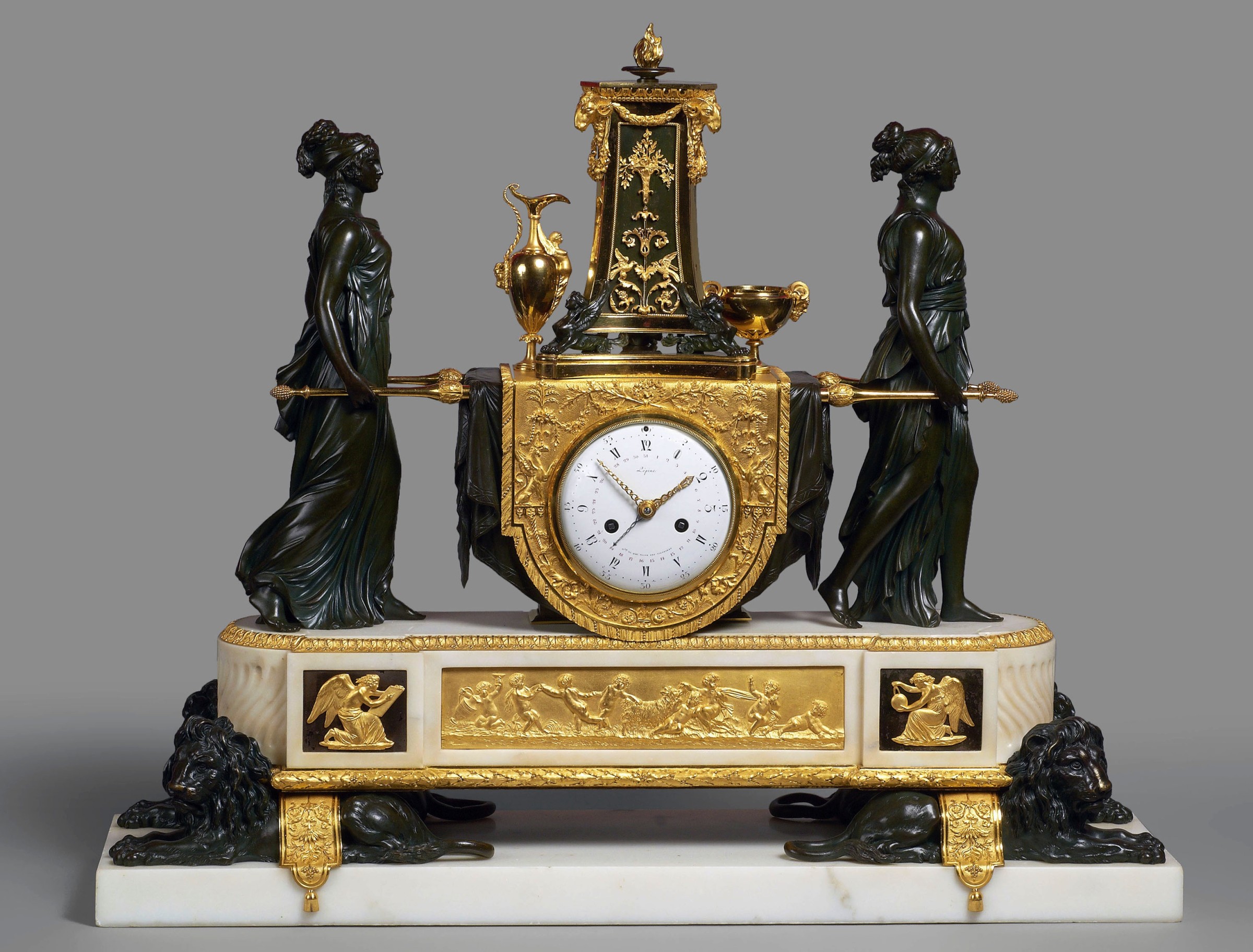 Clocks Over Fireplace Mantel New Pierre Claude Lépine Raguet A Louis Xvi Mantel Clock