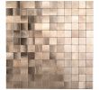 Copper Subway Tile Backsplash Beautiful Shinny Copper Tile Backsplash 12in X 12in Decopus Self