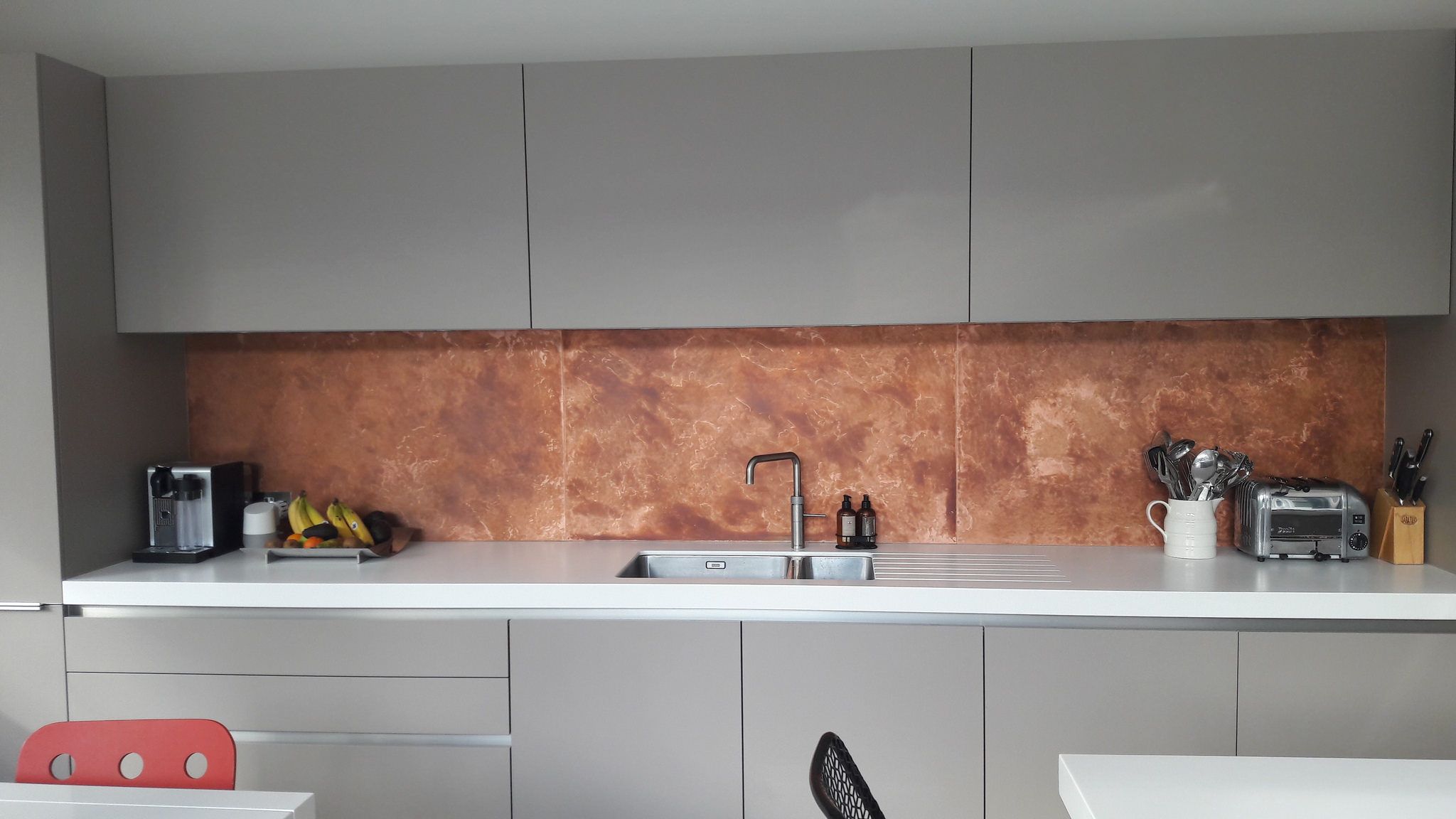160 Aged Copper Backsplash in 2020 6ce838ad6a2bb6e9d735d00cbe7e14ce