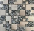 Copper Subway Tile Backsplash New Silver Color Stainless Steel Metal Mosaic Tile for Kitchen