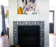 Diy Fireplace Surround Ideas Beautiful A Fireplace Makeover Using Shiplap and Patterned Tiles