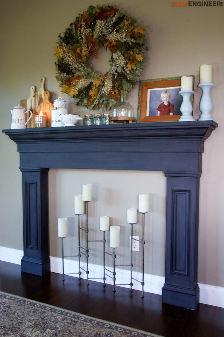 Diy Fireplace Surround Ideas Beautiful Build A Fireplace Surround Plans