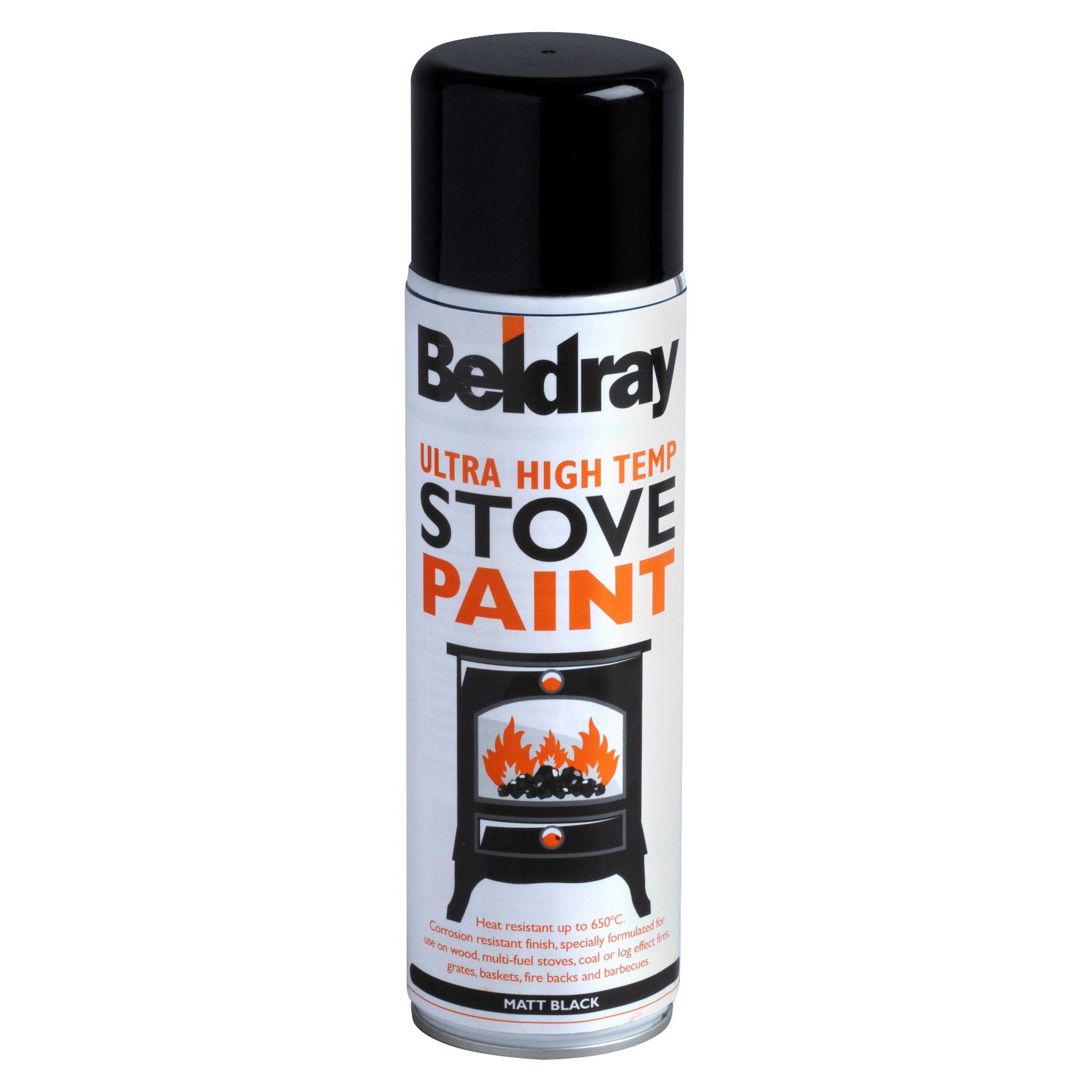 Diy Fireplace Surround Ideas Best Of Beldray Black Matt Multi Surface Spray Paint 450ml Departments