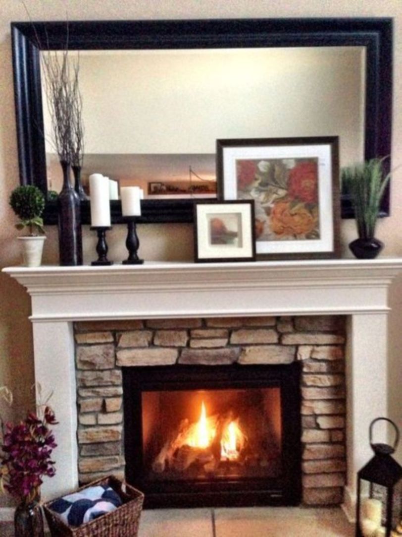 Diy Fireplace Surround Ideas Elegant 47 Awesome Small Fireplace Makeover Decoration Ideas