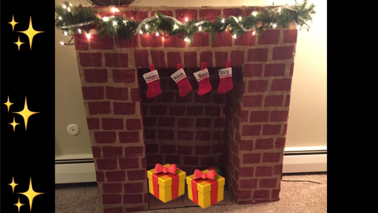 Diy Fireplace Surround Ideas Elegant Diy Fireplace Out Of Cardboard Boxes