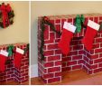 Diy Fireplace Surround Ideas Fresh Diy Christmas Fireplace for the Holidays